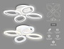 FA4485/4 WH белый 4200K/3000K+6400K/6400K+3000K 34W 430*430*80 (ПДУ ИК)