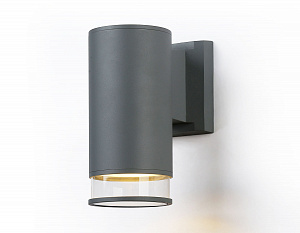 ST3818 GR/CL серый/прозрачный IP54 GU10 max 35W 187*90*160