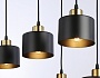 TR8126/6 BK/BS черный/латунь E27*6 max 40W 635*320*920