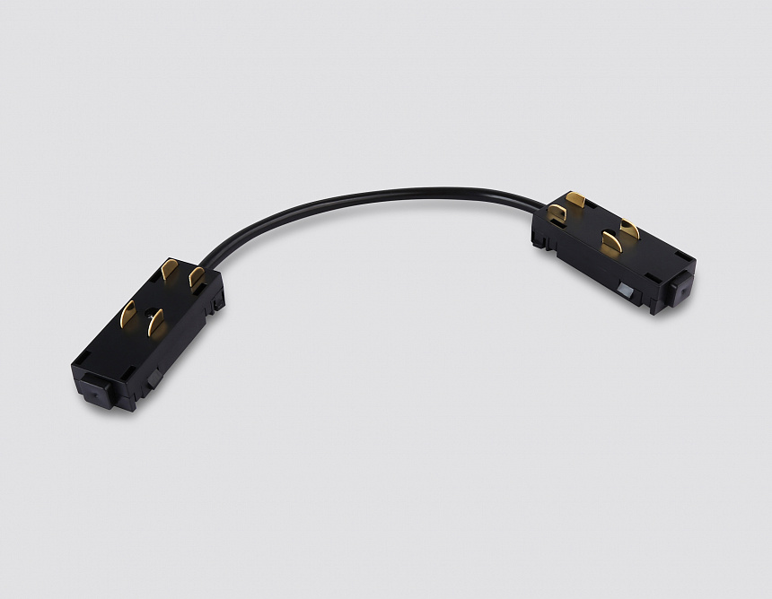 GL1110 BK черный коннектор питания гибкий для шинопровода Magnetic 220V 250*28.5*18 GL1110 BK черный коннектор питания гибкий для шинопровода Magnetic 220V 250*28.5*18