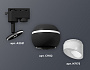 XT1102073 SBK/FR черный песок/белый матовый MR16 GU5.3 LED 3W 4200K (A2521, C1102, N7175)