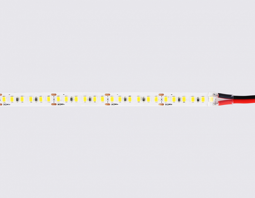 GS3213 2835 180Led/ 14.4W m/ 24V IP20 6500K/ 5000*10*1.2mm (2 конт.)