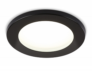 TN6632 BK черный IP44 GX53 D100*60