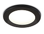 TN6632 BK черный IP44 GX53 D100*60