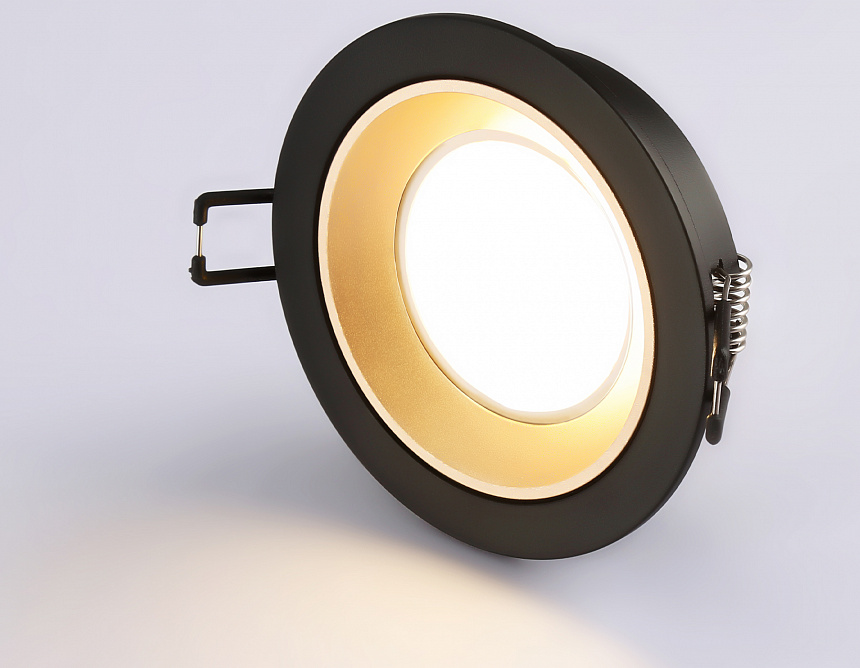 A8923 BK/GD черный/золото MR16 GU5.3 D92*24