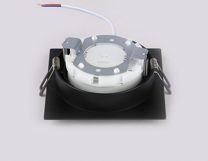 TN51917 BK черный GX53 max 12W 115*115*23