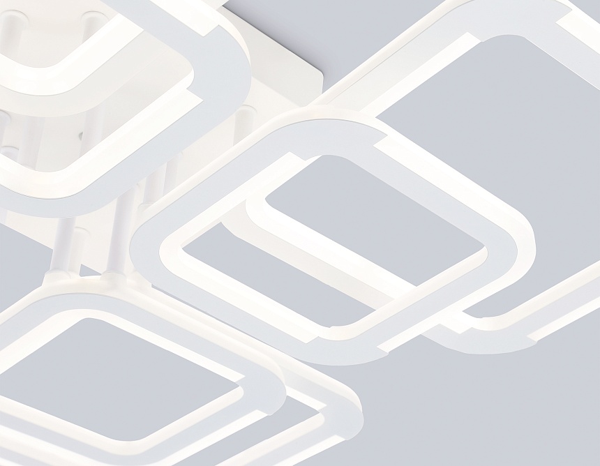 FA8950/4+4 WH белый 101W 3000-6000K 540*540*120 (ПДУ ИК)