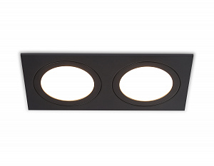 TN6615/2 BK черный IP44 GX53/2 max 15W 215*110*24