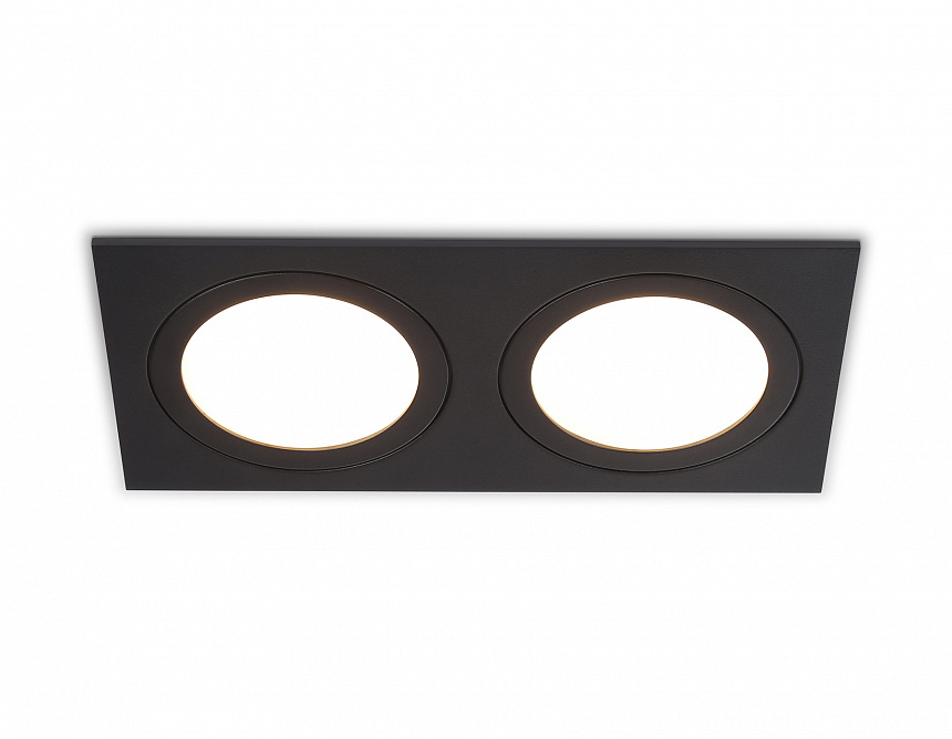 TN6615/2 BK черный IP44 GX53/2 max 15W 215*110*24