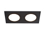 TN6615/2 BK черный IP44 GX53/2 max 15W 215*110*24