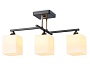 TR303114/3 BK/FGD/FR черный/золото/белый матовый E27/3 max 40W 490*260*290