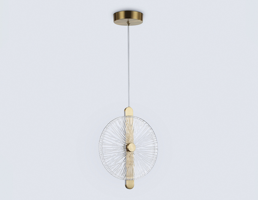 LH31147 BS/CL латунь/прозрачный 13W 3000K 280*60*350