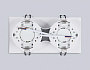 TN6711/2 WH белый IP44 GX53/2 max 15W 210*105*45