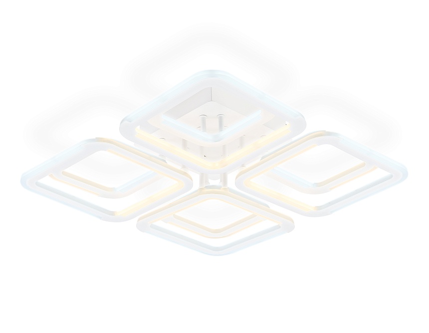 FA8948/4+4 WH белый 101W 3000-6000K 485*485*120 (ПДУ ИК)