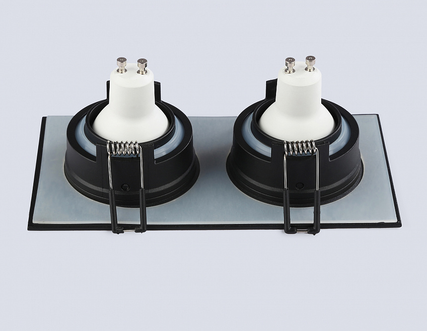 TN1146/2 BK черный IP44 GU5.3/2 180*95*38