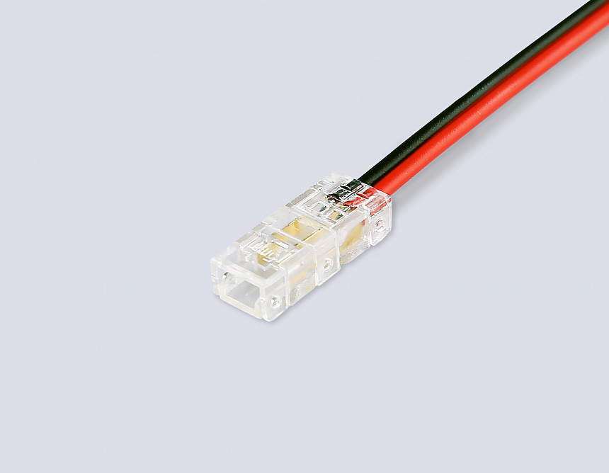 GS7885 Соединитель гибкий двухсторонний COB 12/24V для лент 5mm (2 конт.) (10шт)