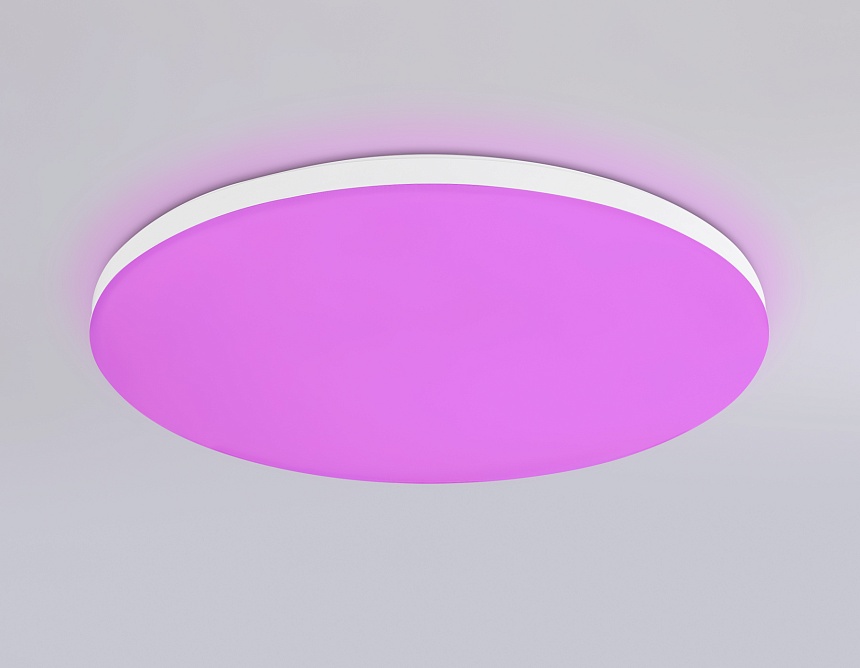 FZ2001 WH белый IP54 20W 3000K-6500K+RGB Wi-Fi Алиса/Tuya/Smart Home/Alexa D300*55 (ПДУ ИК)