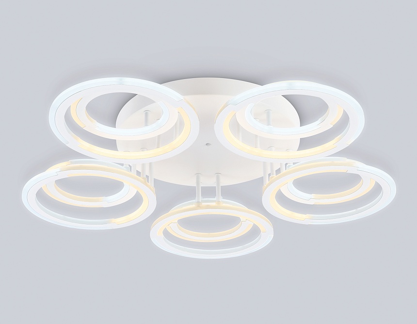 FA8944/5+5 WH белый 132W 3000-6000K D735*115 (ПДУ ИК) FA8944/5+5 WH белый 132W 3000-6000K D735*115 (ПДУ ИК)