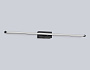 FL6122 BK черный 14W 3000K-6400K 610*45*80