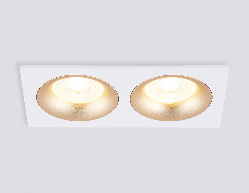 TN102733/2 WH/GD белый/золото GU5.3 175*92*23