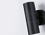 ST3707/2 BK черный IP54 GU10/2 max 35W 160*60*95