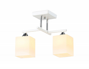 TR303111/2 WH/CH/FR белый/хром/белый матовый E27/2 max 40W 360*190*290