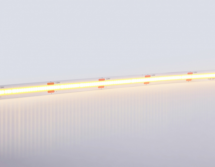 GS4751 COB 528Led/14W m/ 24V IP20 3000K/ 5m*10mm*2mm (2 конт.)