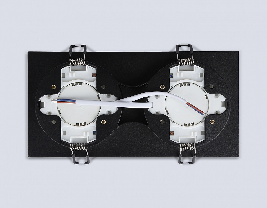 TN6712/2 BK черный IP44 GX53/2 max 15W 210*105*45