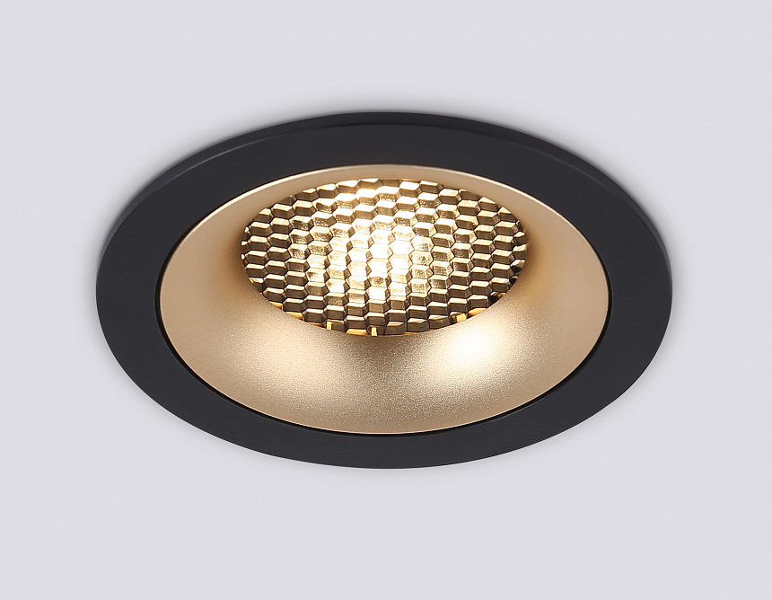 TN102725 BK/GD черный/золото GU5.3 92*92*23