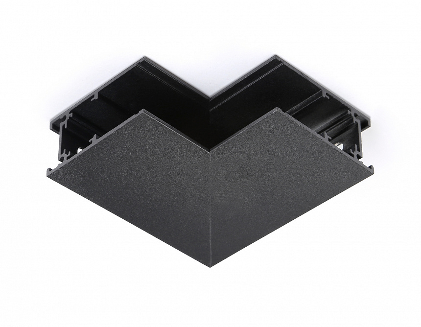 GL3378 BK черный коннектор угловой внутренний для накладного шинопровода 85*85*H26.9