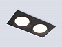 TN6615/2 BK черный IP44 GX53/2 max 15W 215*110*24