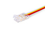 GS7406 Соединитель гибкий односторонний COB CCT 12/24V для лент 8mm (3 конт.) (5шт)
