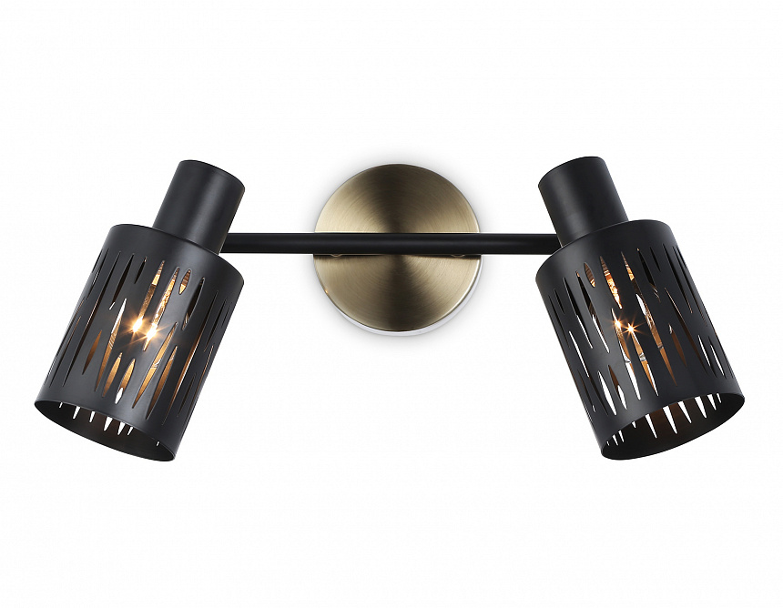 TR8668/2 BK/SB чёрный/бронза E14/2 max 60W 360*100*190