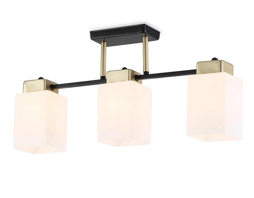 TR303046/3 BK/GD черный/золото E27/3 max 60W 540*100*270