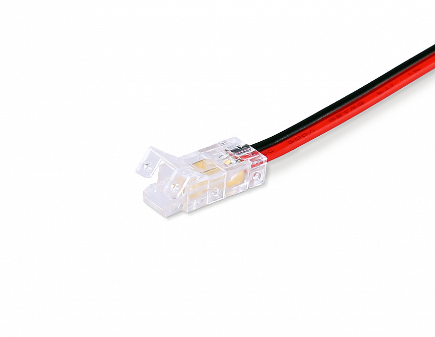 GS7373 Соединитель гибкий односторонний COB 12/24V для лент 5mm (2 конт.) (10шт)