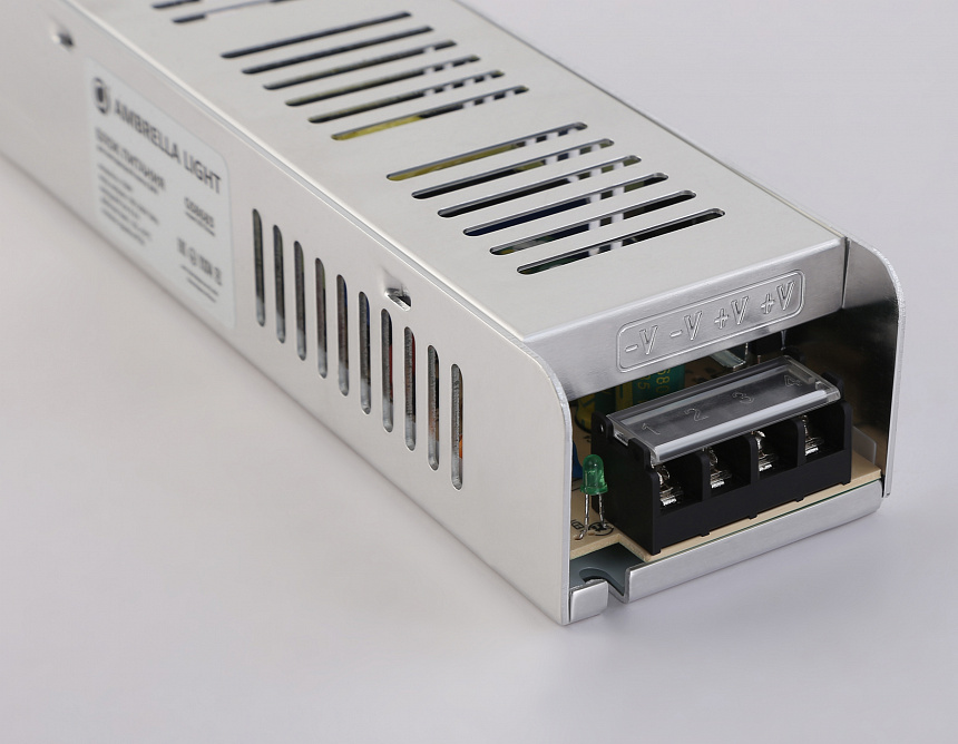 GS8683 блок питания 24V 150W 6.3A IP20 185-260V EMC 200*58*40