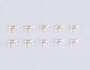 GS6841 Соединитель угловой COB 12/24V для лент 5mm (2 конт.) (10шт)