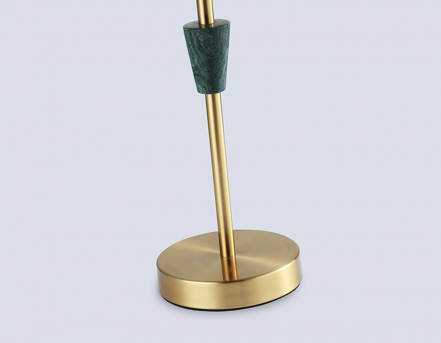 LH75057 BS/GN латунь/зеленый E14 max 40W D180*460