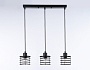 TR8075/3 BK черный E27*3 max 40W 582*120*1040