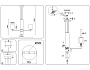 LH56013/7 BS/FR латунь/белый матовый E14*7 max 40W D790*1260