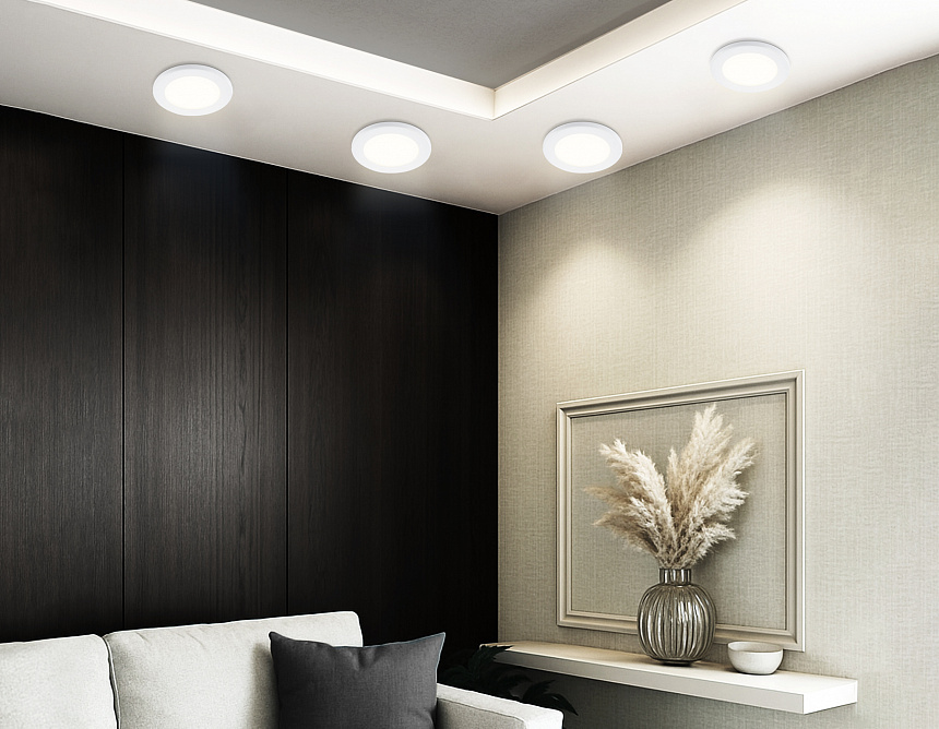 TN6630 WH белый IP44 GX53 D100*60 TN6630 WH белый IP44 GX53 D100*60