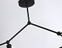TR8036/6 BK черный E27*6 max 40W D670*590