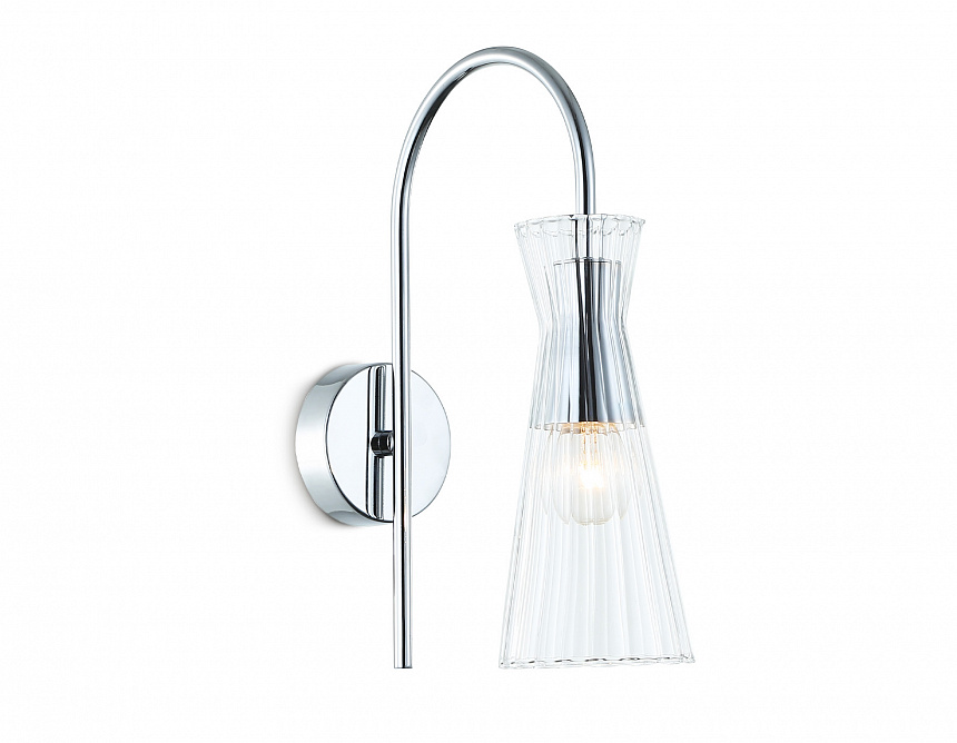 LH55655 СH/CL хром/прозрачный E14 max 40W 220*90*300