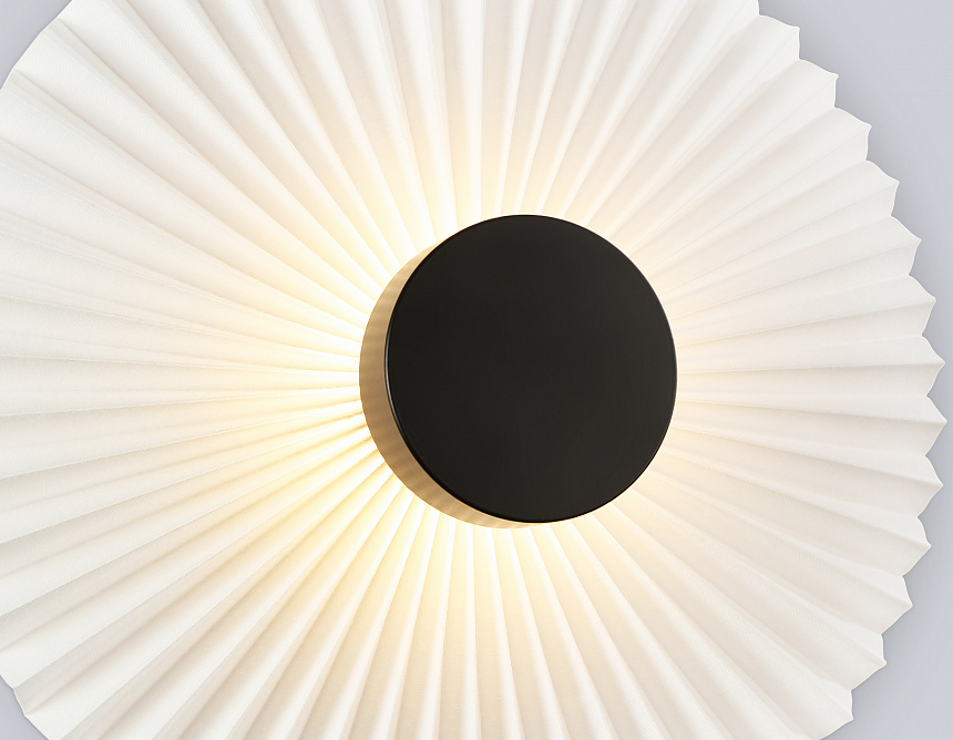 LH72641 BK/WH черный/белый 6W 3000K D300*100