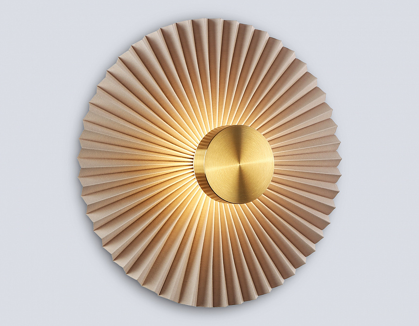 LH72643 BR/WH латунь/бежевый 6W 3000K D300*100