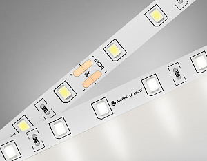 GS3002 2835 60Led/ 6W m/ 24V IP20 4500K/ 5000*8*1.2mm (2 конт.)
