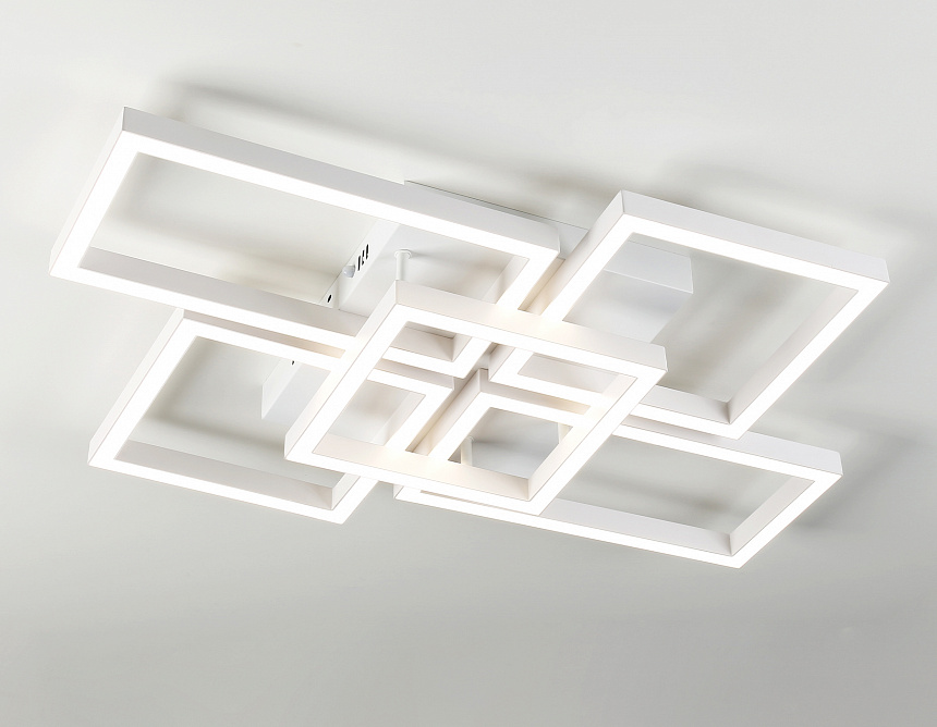 FA1011/4+1 WH белый 90W 3000K-6400K 710*490*95 (ПДУ ИК)