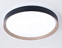 FZ1326 BK/LWD черный/светлое дерево IP20 60W 3000-6400K D490*80 (ПДУ ИК)