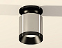 XS7405022 PSL/PBK серебро полированное/черный полированный MR16 GU5.3 (N7926, C7405, N7031)