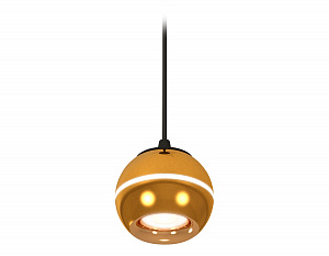 XP1105001 PYG/SBK золото желтое полированное/черный песок MR16 GU5.3 LED 3W 4200K(A2302,C1105,N7014)